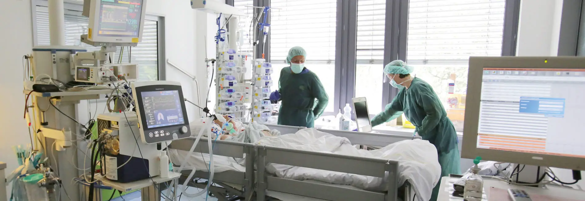 Intensivmedizin und Respiratorentwöhnung - Titelbild